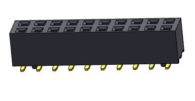 Weibliche reihe SMT-ART des Titel-Verbindungsstück-2.00mm Doppel- 2 *2 PIN To 2*40PIN H=4.00mm