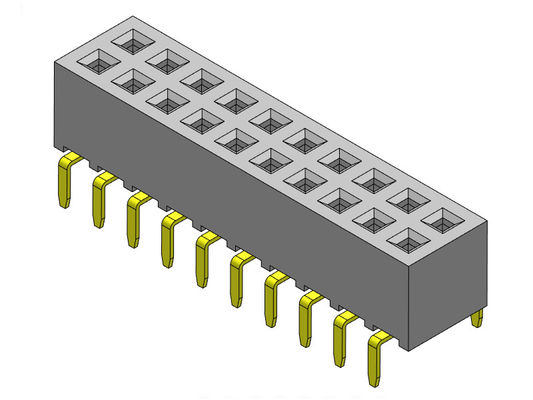 BAD-ART Doppelreihe des Pin Female Header Connector Female-Titel-Sockel-2.00mm
