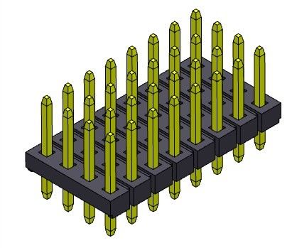 Viererkabel-Reihe Pin Header Connectors 2.00mm gerade ART 4*3 PIN To 4*40PIN H=1.50MM