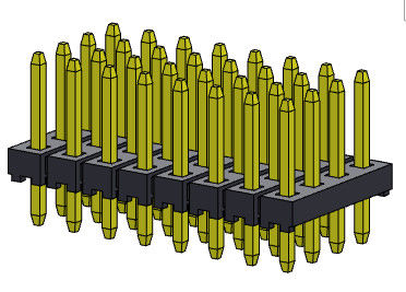 Viererkabel-Reihe Pin Header Connectors 2.00mm gerade ART 4*3 PIN To 4*40PIN H=1.50MM