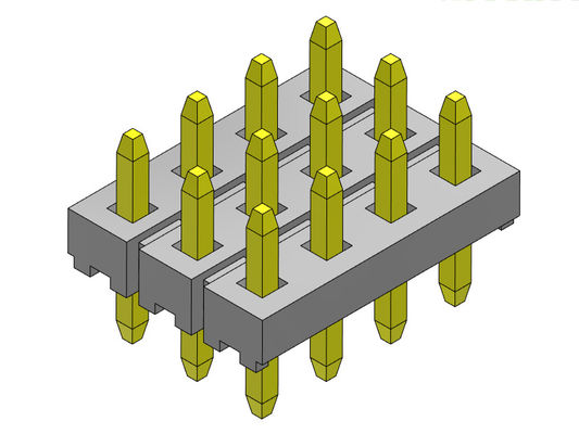 Viererkabel-Reihe Pin Header Connectors 2.00mm gerade ART 4*3 PIN To 4*40PIN H=1.50MM