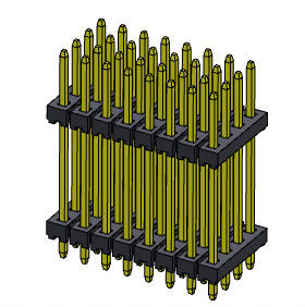 Viererkabel-Reihen-Stapel Pin Header Connectors 2.00mm gerade ART 4*3 PIN To 4*40PIN