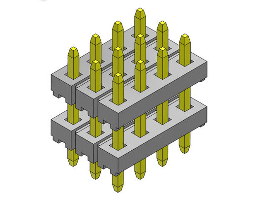 Viererkabel-Reihen-Stapel Pin Header Connectors 2.00mm gerade ART 4*3 PIN To 4*40PIN