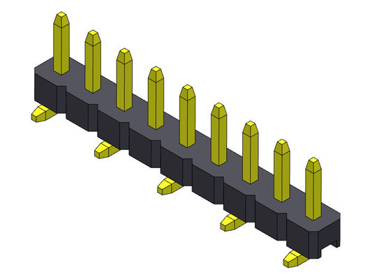 2.00mm einzelner Reihe PWB-Titel-Verbindungsstück SMT-TYP 1 *2 PIN To 1*40PIN H=2.00MM