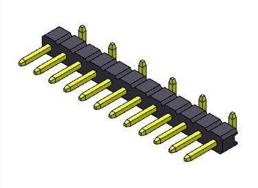 Reihe Pin Header Connectors 2.00mm einzelner SMT-TYP 1 *2 PIN To 1*40PIN H=1.50MM