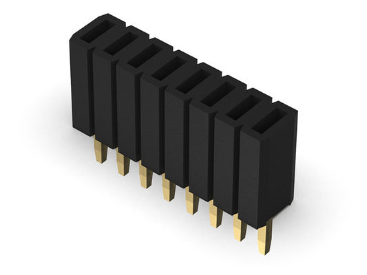 Weibliche einzelne Reihen-gerader Typ 1 *2 PIN To 1*50PIN H=4.60mm des Titel-Verbindungsstück-1.27mm
