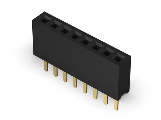 Weibliche einzelne Reihen-gerader Typ 1 *2 PIN To 1*40PIN H=4.30mm des Titel-Verbindungsstück-1.27mm