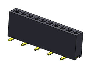 Weiblicher Reihe SMT-Typ 1 *2 PIN To 1*40PIN H=4.30mm des Titel-Verbindungsstück-1.27mm einzelner