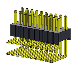 1.27*2.54mm Pin Female Header Connector Dual Reihe VORMONTIERTES 2*2 PIN To 2*50PIN