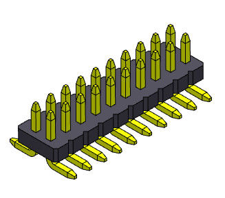 Doppelreihe Pin Female Header Connector 2*3 PIN To 2*50PIN SQ0.40mm