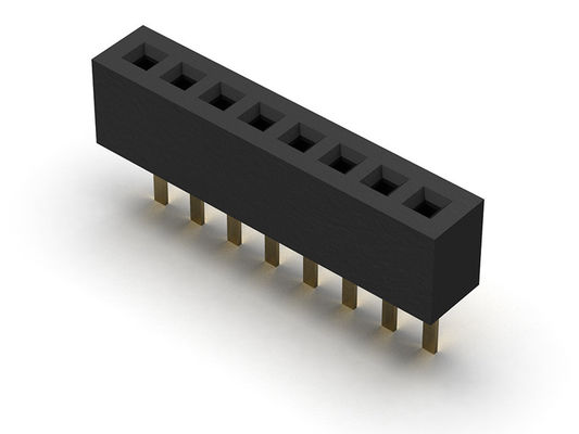 Weibliche einzelne Reihen-gerader Typ 1 *2 PIN To 1*40PIN H=2.10mm des Titel-Verbindungsstück-1.00mm