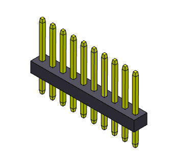 Gerade Art 1*3 PIN To 1*40 PIN Single Row Header Connector 1.00mm