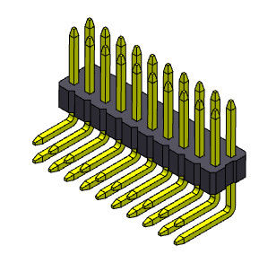 1.00mm VORMONTIERTE Art Doppelreihen-Pin Header Connector Females - 2 *2 PIN To 2*40PIN