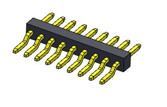 Einzelne Reihe Pin Header Connectors 1.00mm VORMONTIERTER SMT-Typ 1 *2 PIN To 1*40PIN H=1.00mm