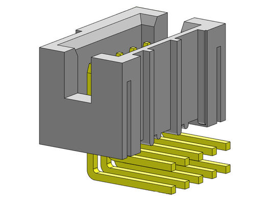 1.27mm Kasten-Titel-Verbindungsstück-Doppelreihen-VORMONTIERTE Bad-Art 1.0AMP