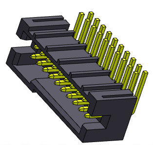 1.27mm Kasten-Titel-Verbindungsstück-Doppelreihen-VORMONTIERTE Bad-Art 1.0AMP