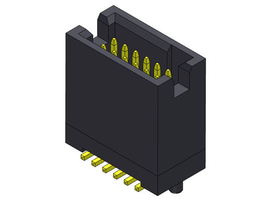 Verdoppeln Reihe 1,27 Millimeter Kasten-Titel SMT-Art-mit Klammern 300V AC/DC