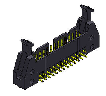 2.00mm Ejektor-Titel-Doppelreihen-rechtwinklige Art Nylon9T 10-68Pin