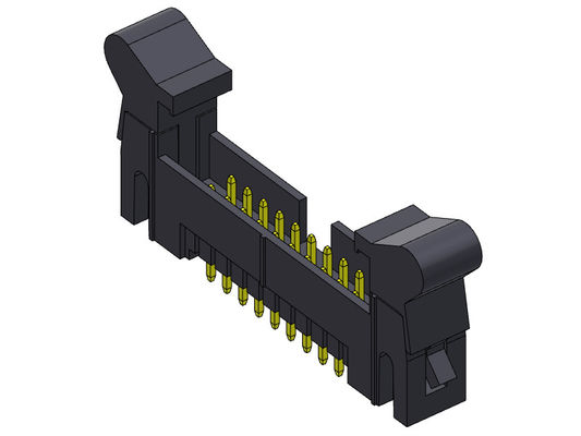 Gerade Bad-Art Nylon9T-Kasten-Titel-Verbindungsstück-Ejektor-Titel 2.54mm 2*4-2*32Pin 3AMP