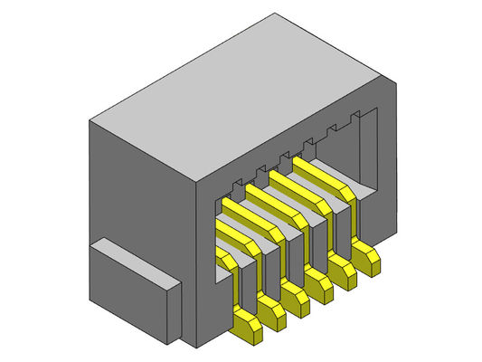 Seiteneintritt SMT-Brett zu Leiterplatten-Verbinder-Neigung 0.80mm 10-60Pin UL94V0 PA69T