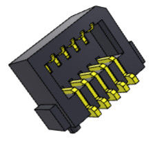 Seiteneintritt SMT-Brett zu Leiterplatten-Verbinder-Neigung 0.80mm 10-60Pin UL94V0 PA69T