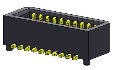 08-50Pin SMT Brett zu Leiterplatten-Verbinder-Neigung 0.80mm UL94V0 PA69T