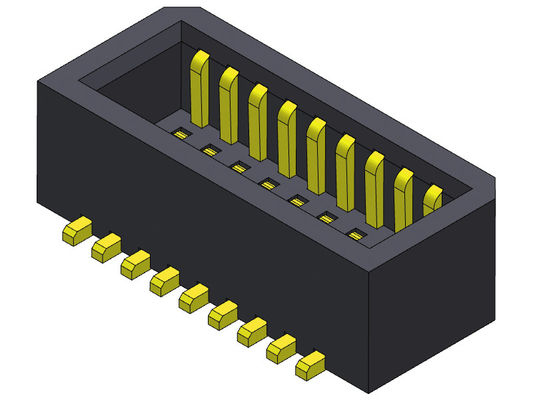 08-50Pin SMT Brett zu Leiterplatten-Verbinder-Neigung 0.80mm UL94V0 PA69T