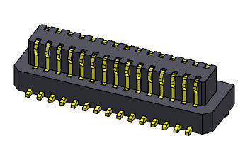 Brett 300VAC SMT männlichen BTB dem Verbindungsstück zur Leiterplatten-Verbinder-Neigungs-0.80mm