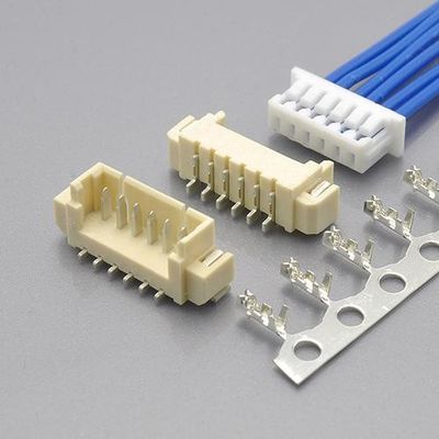 1.25mm Oblaten-Draht zu Leiterplatten-Verbinder-einzelnem Reihe UL94V0 Nylon-9T 2Pin-16Pin MX 53398xx67