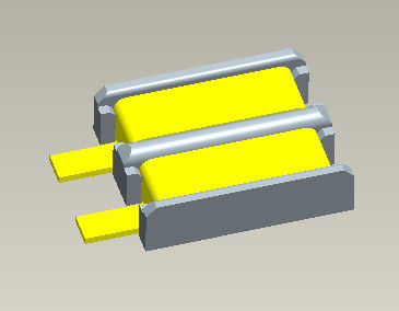 2.5mm 60V Batterieverbinder SMT-Art mit dem Abstand von Größen 1,2 bis 6.5mm