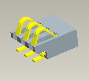 Batterie-Pin Connector 2-6 Pin SGS-REICHWEITE Zertifikat der Neigungs-1.27mm