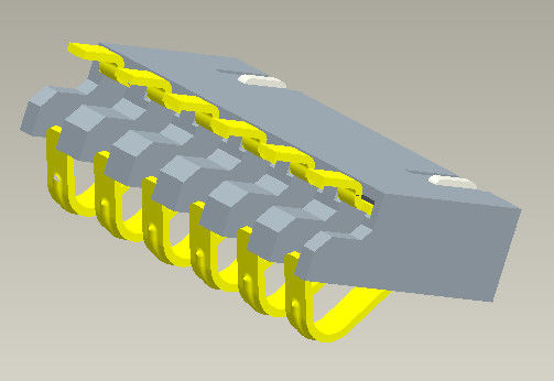 Batterie-Pin Connector 2-6 Pin SGS-REICHWEITE Zertifikat der Neigungs-1.27mm