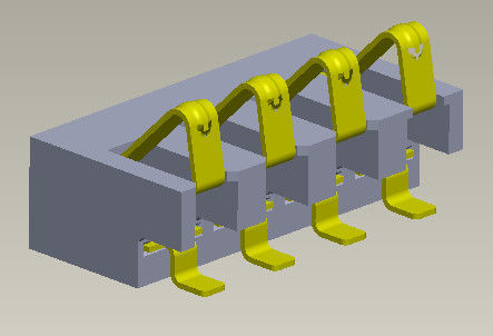 SMT-Art Zyklus-Minute Pin Connector Life Tests 3000 2.54mm Batterie-4