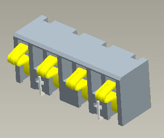 5.0AMP werfen bescheinigte 4.25mm Batterie-Kabel-Verbindungsstücke 2-4Pin REICHWEITE