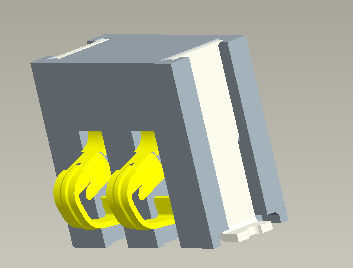 24V 3.0mm PWB-Installationsmethoden Batterie-Draht-Verbindungsstücke SMT-2-6Pin