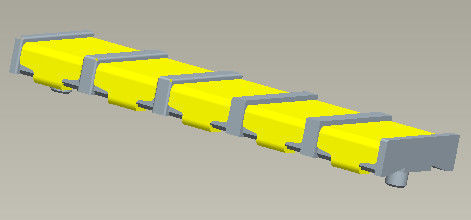 5.0AMP Batterie-Posten-Verbindungsstücke der Neigungs-4.00mm weibliche SMT-Art mit Klammern