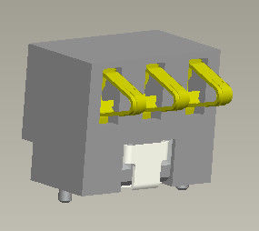 Batterieverbinder-Batterie 4 Pin Connector H=5.4-7.0mm der Neigungs-2.5mm