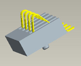Der Neigungs-2.5mm Art Pin Connectors SMT Ladegerät-des Verbindungsstück-H 3.0mm der Batterie-4