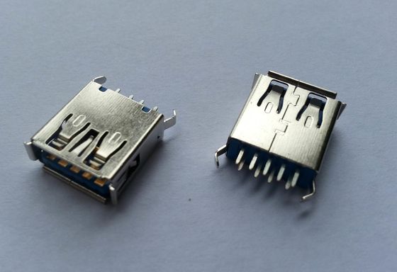 L Art Art 13.7mm Usb 3,0 A des Verbindungsstück-weibliche vertikale Bad-180°