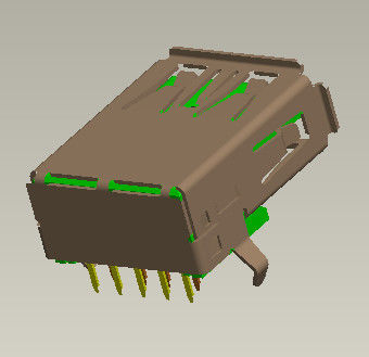 Bad-Art Input/Output 1.0Amp Verbindungsstücke Usb 3 rechtwinklige 90° Verbindungsstück-