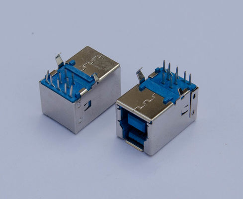 Bad-Art Usb 3,0 B der hohen Geschwindigkeit 1.0Amp rechtwinklige 90° Verbindungsstück-