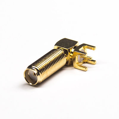 Koaxialstecker 20mm PWBs Koaxialstecker SMA Rfs rechtwinklig