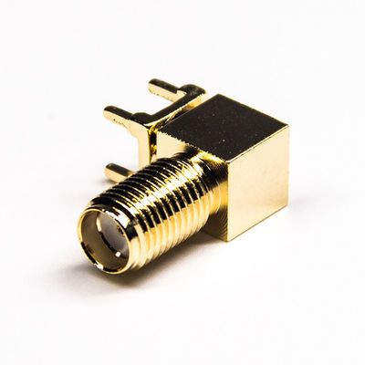Koaxialstecker 17mm Rfs weiblicher Koaxialstecker Sma rechtwinklig