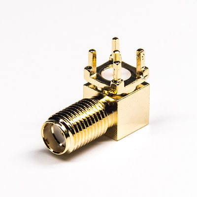 Koaxialstecker 17mm Rfs weiblicher Koaxialstecker Sma rechtwinklig