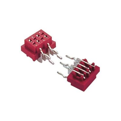 PWB-Behälter-Bad-Art Frau des Verbindungsstück-1.27mm*1.5mm rechtwinklig