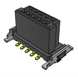 1.27mm Hochgeschwindigkeitsbrett zu den Leiterplatten-Verbindern, die Brett zum Leiterplatten-Verbinder SMT schwimmen