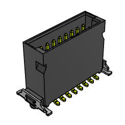 Hochgeschwindigkeitsbrett H 9.85mm zu Leiterplatten-Verbinder 1.27mm SGS bescheinigte