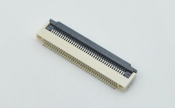 Verbindungsstücke 50V der Neigungs-0.5mm FFC FPC Wechselstrom-DC rechtwinkliges 90° einfach auf SMT-Art