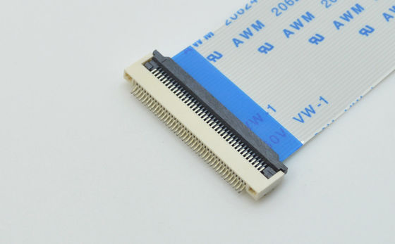 Verbindungsstücke 50V der Neigungs-0.5mm FFC FPC Wechselstrom-DC rechtwinkliges 90° einfach auf SMT-Art