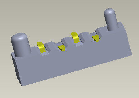 1.27mm Oberflächenhalter Weibliche Kopfzeile Einzeilecke mit Stift 1*3 Pin bis 1*40 Pin H2.00mm